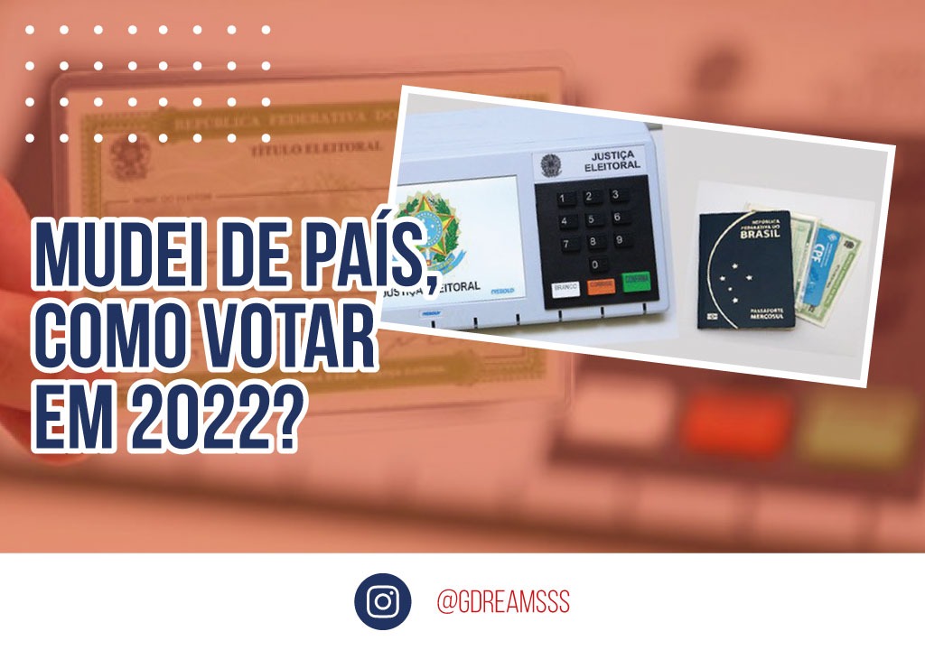 Mudei de País, Como Votar em 2022?