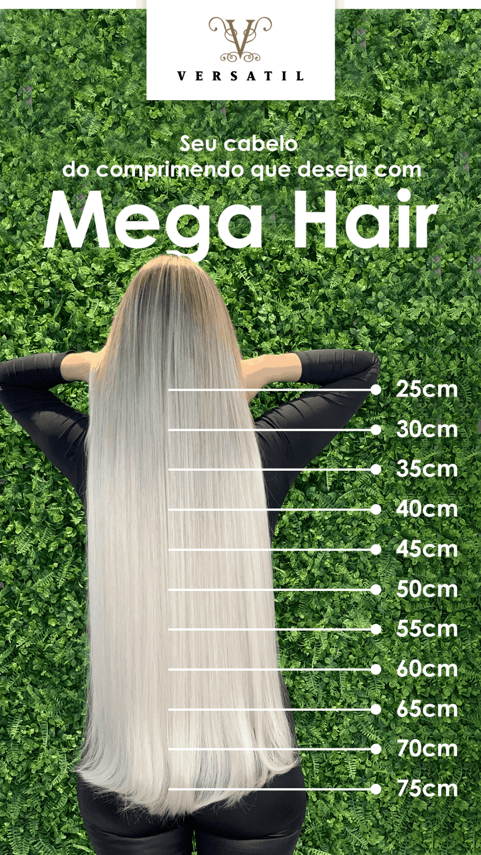 Curto ou Comprido? Qual tamanho do Mega hair? - Versátil Mega Hair